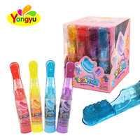 Bonbons à lécher en forme de brosse à dents, saveurs variées et colorées, en boîte de présentation pour fêtes – Vente chaude