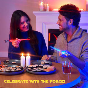 <span class=keywords><strong>Palillos</strong></span> Luminosos con Forma de Sable de Luz, <span class=keywords><strong>Palillos</strong></span> LED Brillantes <span class=keywords><strong>para</strong></span> Fiestas de Neón, Recuerdos de Fiesta Luminosos - Product Image 5