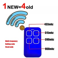 Télécommande de porte de garage multifréquence, duplication 280-868 MHz pour plusieurs marques, code fixe 433,92 MHz, ouvre-porte à code roulant