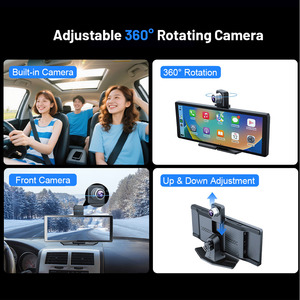 Wireless Apple CarPlay <strong>Android</strong> Auto 10.26" Portable Car Screen 4K Front 1080P Rear Dash <strong>Cam</strong> Link Bluetooth FM Radio for Honda - Product Image 6