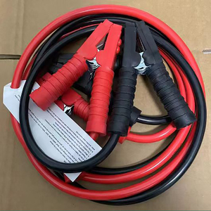 Câble de démarrage robuste 3M 2000AMP, portable, en cuivre, pour démarrage d'urgence de voiture et camion, faisceau de câblage universel - Product Image 1