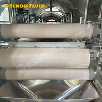 Séchoir à bande sous vide à basse température pour herbes et épices, pour l'industrie chimique et phytotechnique