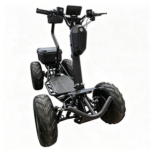 Scooter Plegable Todoterreno de 4 Ruedas para Adultos, Scooter Plegable de 4 Ruedas Diseñado para Conductores Adultos - Product Image 1