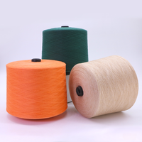 Fil à âme en coton peigné 51% coton 30% polyester 19% nylon nylon-Évacuation de l'humidité et durable | pour Performance Activewear