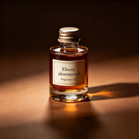 Huile de Parfum de Luxe Arabe à l'Aloès et au Bois d'Ébène, Huile Essentielle Hautement Concentrée pour Femme et Homme, Collection d'Huiles Aromatiques Certifiées