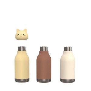 Thermos en acier personnalisable pour enfants de 500ml avec couvercle de dessin animé Bouteille d'eau animale mignonne - Product Image 4