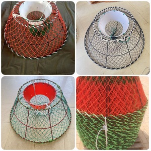 Một lồng cá tuyết làm bằng vòng thép không gỉ có thể gập lại và lưới Polyetylen theo phong cách Mỹ - Product Image 6