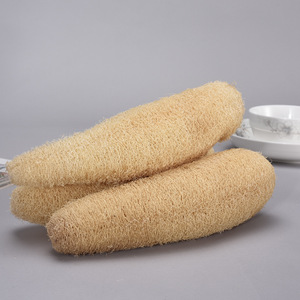 Esponja de lufa en rollo para lavar platos en la cocina, redonda, de fibra natural, con asa de cuerda para limpiar ollas y sartenes - Product Image 4
