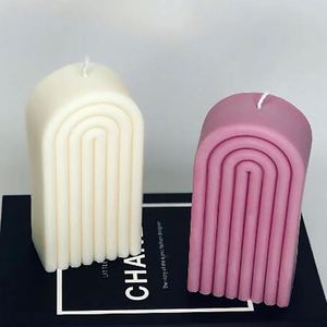 Wholesale Design Custom <b>Gifts</b> Decoration DIY Rainbow Bridge Soap Mould Silicone Mold for Epoxy Resin Concrete Candle Making - Product Image 5