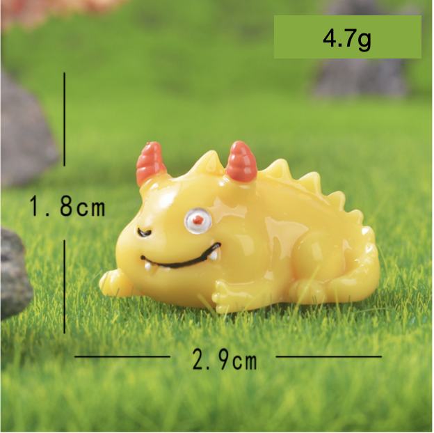 Yellow Dinosaur Monster