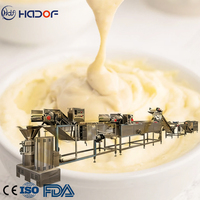 Commerciële elektrische automatische 304 roestvrijstalen machine voor het maken van aardappelpuree met hoge capaciteit, lijn voor de verwerking van aardappelpuree