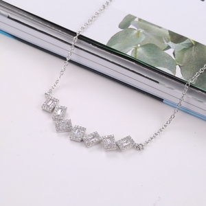 Vòng Cổ Trang Sức Thời Trang 2022 Solitaire Chuỗi Kim Cương Vòng Cổ Trang Sức Vòng Cổ Vui Nhộn - Product Image 5