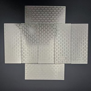<span class=keywords><strong>Piedra</strong></span> de <span class=keywords><strong>afilar</strong></span> de diamante de alta dureza <span class=keywords><strong>para</strong></span> <span class=keywords><strong>cuchillos</strong></span> de cocina, <span class=keywords><strong>redonda</strong></span>, 150 mm de diámetro, base antideslizante - Product Image 2