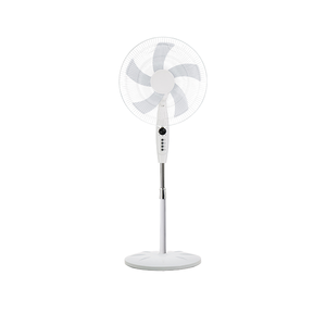 Nuovo arrivo 5 pale 16 pollici 18 pollici ricaricabile ventilatore elettrico alimentato a energia solare con pannello solare per uso domestico - Product Image 4