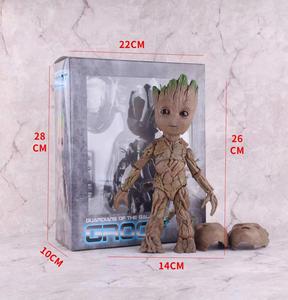 <span class=keywords><strong>Gardiens</strong></span> <span class=keywords><strong>de</strong></span> <span class=keywords><strong>la</strong></span> <span class=keywords><strong>Galaxie</strong></span> - Figurine <span class=keywords><strong>Groot</strong></span> le Gardien <span class=keywords><strong>de</strong></span> <span class=keywords><strong>la</strong></span> Forêt, modèle articulé en PVC, échelle 1:1, fabriqué à <span class=keywords><strong>la</strong></span> main, en boîte - Product Image 6