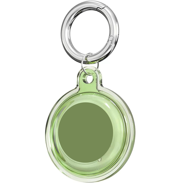 Waterproof Silicone Case for Airtags Drop-Proof Full Body Protective Airtag Holder with Keychain Find Your Luggage Pet, Keys