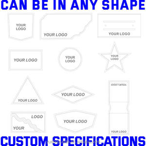 PU <strong>Fake</strong> Leather Patches TPU Clothing Label Patch Roll Self-Adhesive Eco-friendly Embossed <strong>Brand</strong> Garment Accessories Wholesale - Product Image 5