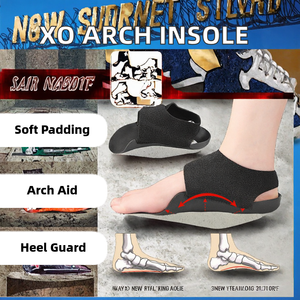 Nuovo tipo XO sport e Comfort con arco in Velcro mezza soletta per la gamba supporto per l'inversione del piede con copertura del tallone - Product Image 3