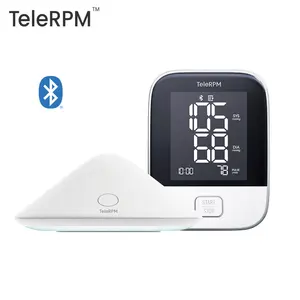 La soluzione del dispositivo per la pressione sanguigna TeleRPM telehealth supporta l'ultimo monitor digitale della pressione sanguigna del braccio Bluetooth 5.0