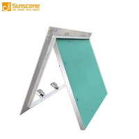 Panneau d'accès en aluminium pour plafond en aluminium/gypse