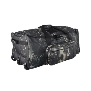 बड़े क्षमता यूनिवर्सल पहियों मुलायम यात्रा बैग सामान सेट कपड़े भंडारण सामान duffle ट्रॉली बैग