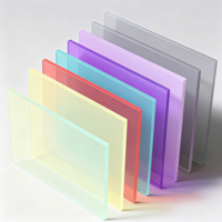 Feuille acrylique transparente 3mm-100mm d'épaisseur résistante aux rayures pour les écrans de vente au détail et l'artisanat de bricolage expédition rapide