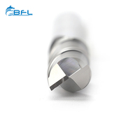Pour BFL HRC55 fraise CNC en carbure de tungstène à 2 cannelures fraise en bout personnalisable pour le traitement des métaux en Stock
