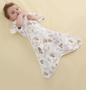 <span class=keywords><strong>Gigoteuse</strong></span> en coton pour bébé avec fermeture éclair bidirectionnelle, couverture portable pour nourrisson, imprimé animaux de la forêt, <span class=keywords><strong>gigoteuse</strong></span> pour nouveau-né - Product Image 5