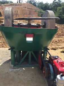 Broyeur de minerai modèle 1500 à vente chaude pour le minerai d'or au Soudan avec moteur diesel - Product Image 2