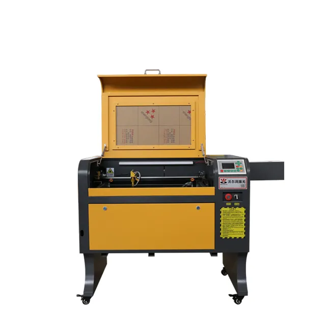 Mesin Ukir Laser Kaca Kulit Akrilik Plastik Kayu, 50W 60W 80W 100W 130W 4060 6090 1390