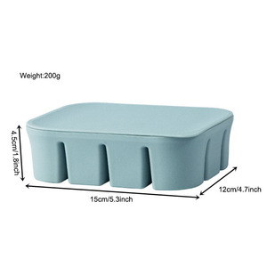 Eco-Friendly Freezer Storage Tray for Baby Food Soft <b>Silicone</b> Ice Cube Mold Food Grade Supplement Mold Ice Mold Trays - Product Image 6