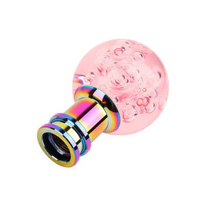 Pommeau de levier de vitesse en acrylique transparent, forme bulle, universel pour modification de voiture manuelle - Product Image 2