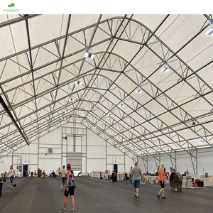 Carpa de almacenamiento resistente a la nieve de 30x60m con tela de PVC duradera y un marco reforzado diseñado para el almacenamiento al aire libre de alta resistencia. - Product Image 4