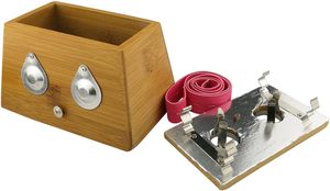 Boîte à moxibustion en bambou à deux trous pour la thérapie de moxibustion, médecine traditionnelle chinoise (MTC), soins de bien-être à domicile - Product Image 5
