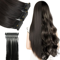 Kit Machine d'Extensions de Cheveux 6D, Naturelles, Véritables, d'Origine Fabricant, Rapide