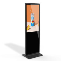 Pantalla Digital LCD de Alta Calidad de 43 Pulgadas con Resolución 4K, SDK de Animación, Soporte de Pie con Pantalla Táctil para Tiendas Minoristas y Centros Comerciales