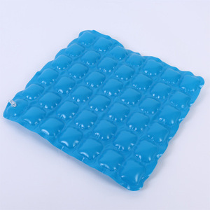 Cojín de Asiento con Descompresión de Aire, Azul, PVC, Grado Médico, para Soporte Postquirúrgico y Masaje Terapéutico - Product Image 4