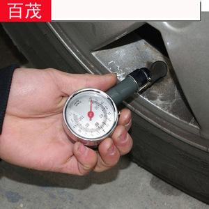 Tire Pressure Gauge 5x10Cm High Accuracy <b>Mechanical</b> Car Tire Pressure Measurement <b>Tool</b> Black Plastic Case - Product Image 2