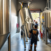 Cuve de Fermentation en Acier Inoxydable 15BBL, Équipement de Brassage de Bière, Matériel de Brasserie