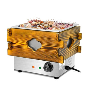 Oden-máquina de cocina comercial, tienda de conveniencia, nine grid, equipo de aperitivos eléctricos de mesa - Product Image 1