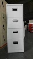Meubles de bureau en gros, armoire métallique, casier en acier, 4 tiroirs, armoire de rangement en acier pour bureau à domicile