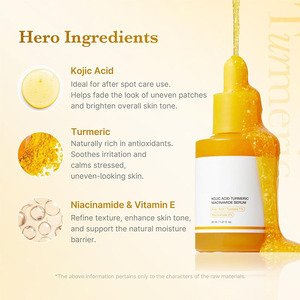 Skin Care Clarifying Soothing Whitening Vitamin C Serum Capsules for Face Kojic Acid Turmeric Serum GZ RTS Bulk Mixed Order - Product Image 3