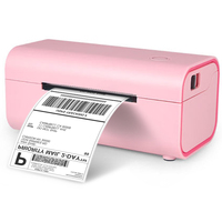 KEFAR stiker Label pengiriman, pembuat Label 100*100/150mm Express Waybill harga produk USB BT 4 "Printer kode batang termal