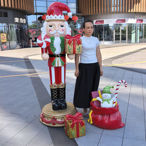 <span class=keywords><strong>Casse</strong></span>-<span class=keywords><strong>Noisette</strong></span> de Noël Géant Décoration de Noël en Plein Air 5ft 6ft Large Accessoires <span class=keywords><strong>Casse</strong></span>-<span class=keywords><strong>Noisette</strong></span> en Fibre de Verre à <span class=keywords><strong>Vendre</strong></span> - Product Image 4