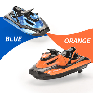 Alta velocidad 2,4G 4 canales 1:47 Shark Ship RC Speed Boat RC Boat Racing Control remoto Lancha con protección impermeable - Product Image 1