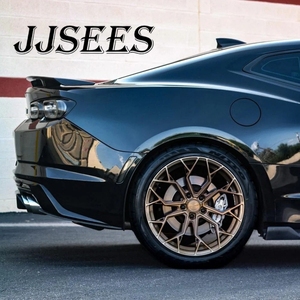 Jantes forgées sur mesure JJSEES, style SF10, finition bronze brossé pour Ford Mustang - Product Image 5