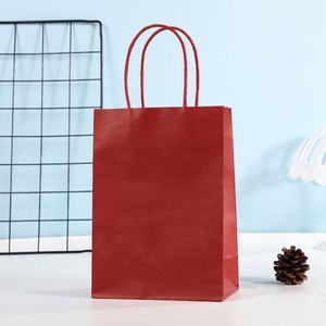 Kraft <b>Paper</b> Handle <b>Bags</b>, Supporting Custom Colors, Colored Handle <b>Bags</b>, Used for Holiday celebrations and Small <b>Gift</b> Packaging. - Product Image 3