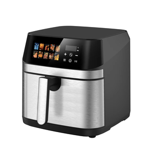Friteuse à air numérique grande capacité 8L avec fenêtre visible, 1700W, cuisson saine sans huile, 10 préréglages, acier inoxydable - Product Image 2