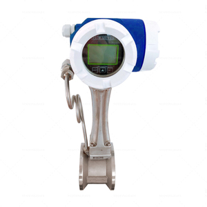 Débitmètre vortex en acier inoxydable résistant aux hautes températures pour huile thermique et eau chaude avec support OEM - Product Image 3
