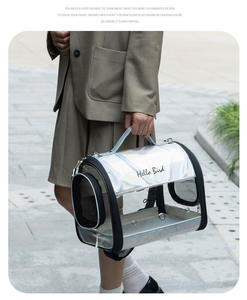 กระเป๋าใส่สัตว์เลี้ยง กระเป๋าใส่หนูแฮมสเตอร์ กระเป๋าสะพายไหล่เดียว สะพายข้าง ระบายอากาศได้ พกพาสะดวก กระเป๋าใส่สัตว์เลี้ยงขนาดเล็ก ใช้กลางแจ้งได้ - Product Image 4